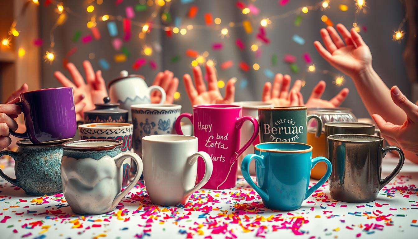 Como escolher a caneca ideal para surpreender em festas