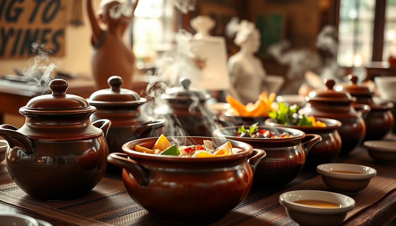 Por que potes de cerâmica são ideais para buffets e recepções